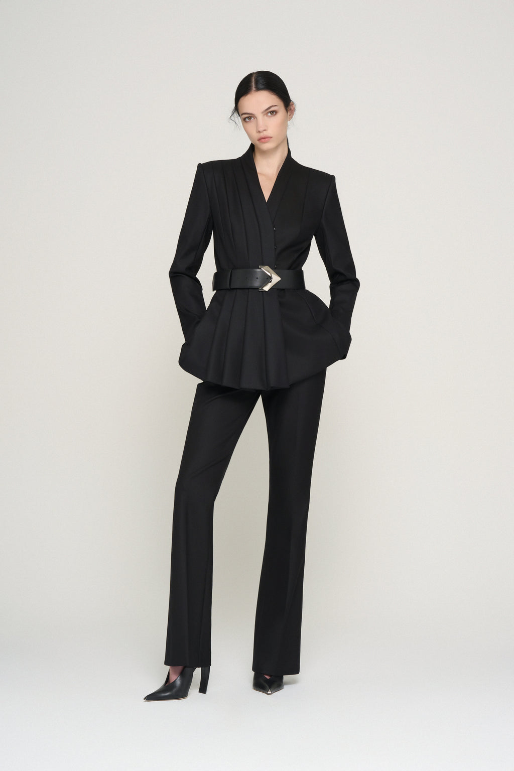 Asymmetric Suit Jacket