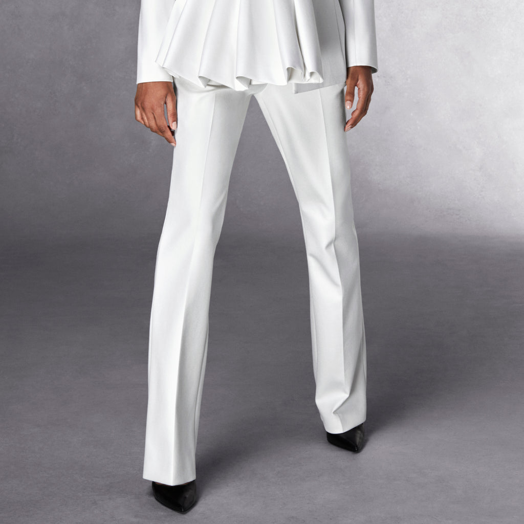 Wide-Leg Suit Trousers